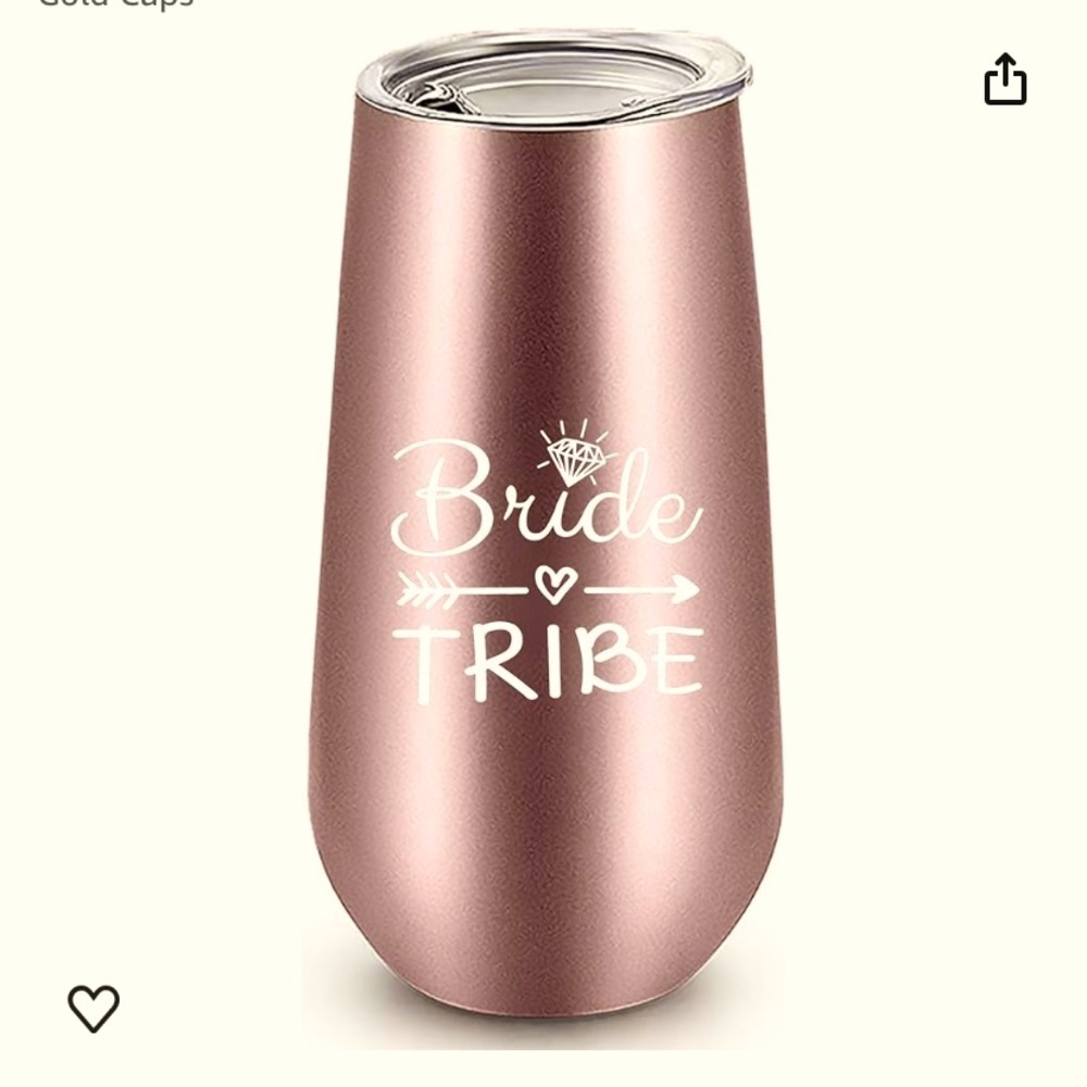 💕NWT Bride Tribe Tumbler